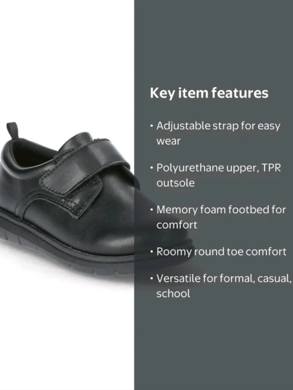 Oxford Dress Shoe With Memory Foam